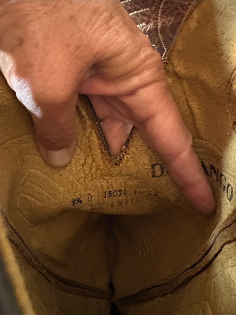 Vintage Durango tall boots beautiful - Picture 9 of 10